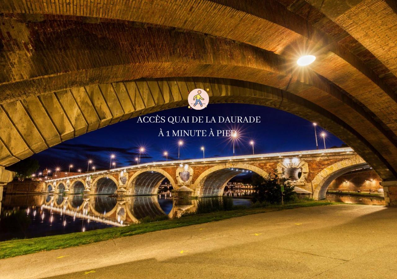 Wonder Appart' 402 - Vue Sur Garonne Toulouse Eksteriør billede